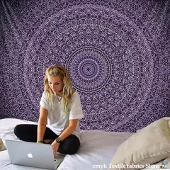 Mandala Tapeçaria para Decoração de Casa, Beach Yoga Mat, Colcha de Mesa, Pendurado, Boêmia, Indiano, Hippie, Quente, Novo, 210x148cm na internet