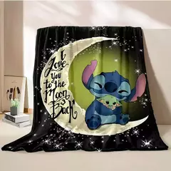 Disney-ponto cobertor macio para bebê, fofo dos desenhos animados, king size, capa de luxo para criança, menino, adulto, sofá, cama, presente na internet