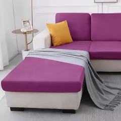 Sofá de pelúcia antiderrapante Slipcover, capa de sofá elástica para quarto, escritório, sala de estar, decoração de casa, sofá, protetor de móveis, 1pc - comprar online