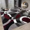 Tapete geométrico nórdico para sala de estar Tapetes de grande área Tapete de banheiro moderno Decoração luxuosa Mesa de sofá Tapis