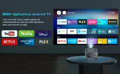 Salange-P28B Suporte 4K Projetor, Android 11, WiFi 6, BT5.0, Smart TV, 720P, Cinema, Filme ao ar livre, Foco Eletrônico, Excelente Som - Wolf Magazine