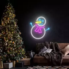 Árvore de Natal LED Neon Sign Light Decoração do floco de neve Luzes personalizadas Decoração de festa - comprar online