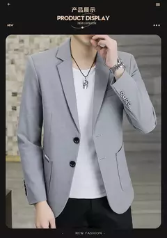 Imagem do Alta qualidade 8xl blazer men plus size britânico casual simples negócios elite trabalho conferência anfitrião cavalheiro terno jaqueta