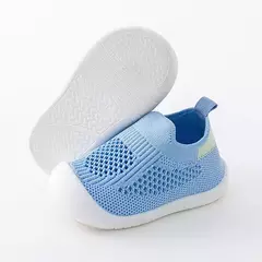 Tênis de malha antiderrapante respirável infantil, sapatos infantis, bebês meninas, meninos, fundo macio, confortável, crianças, casual, 2024 na internet