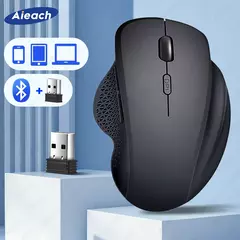 Dual Mode Mouse de Computador Sem Fio, 1600 DPI, Recarregável, Ergonômico, Bluetooth, Laptop, Notebook, iPad, Tablet, Mac, Chromebook na internet