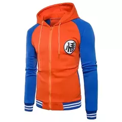 Anime D-Dragões Hoodie Traje Cosplay, Moletons Bola Z, Casacos com zíper, Goku Kame Cardigan, Casual Jaqueta de Beisebol Tops, Blusas - comprar online