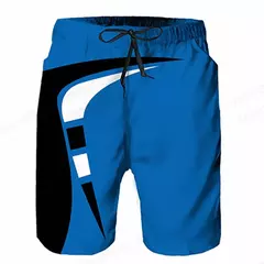 Moda praia masculina, calções de praia, calção de banho, prancheta de surf, calças de menino, ginásio fitness, verão, 2023