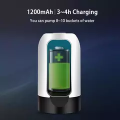 Bomba de garrafa de água automática portátil, Dispensador elétrico de água fria para Garrafon, Garrafa reutilizável USB, Beber Auto Switch