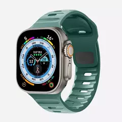 Pulseira de Silicone Macia para Pulseira Relógio Apple, Pulseira Ultra Esportiva, Pulseira iWatch Series 8, 7, 6, 5, 49mm, 44mm, 45mm, 42mm, 41mm, 42 milímetros, 38 milímetros