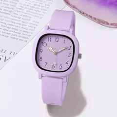 Imagem do Relógio de Pulso Quartzo de Silicone feminino, Pulseira Casual, Relógio Simplicidade, Marca Original, Presente para Senhoras, Nova Moda