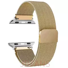 Pulseira Milanese para Apple Watch, Banda Respirável de Metal para iWatch, Homens e Mulheres, 9, 8, 7, 41mm, 45mm, Ultra 2, 49mm, 6543SE, 44mm, 40 milímetros, 42 milímetros