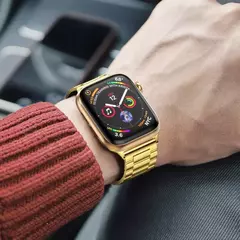 Pulseira de Aço, iWatch Series 7, 8, 9, SE, 4, 5, 6, Ultra 2, 49mm, 40mm, 41mm, Correia para Apple Watch Band, Pulseira de Relógio, 42 milímetros, 44 milímetros, 45 milímetros na internet