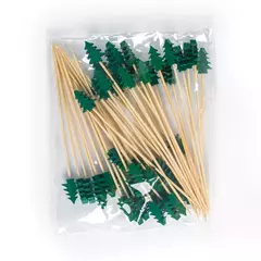 Natal Fruit Food Sticks, Papai Noel, floco de neve, boneco de neve, Cocktail Toothpick, Cupcake Topper, Decoração do partido, 50 pcs, 100pcs na internet