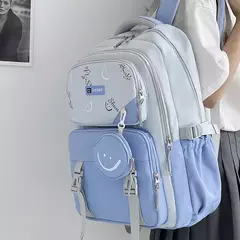 Mochila escolar com bolsa para meninas e meninos adolescentes, mochila infantil, bolsa de livros para estudantes primários, estudante do ensino médio - loja online