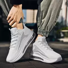 sapato masculino Sapatos masculinos masculinos sapatos casuais tenis sapatos de luxo treinador corrida respirável sapatos moda mocassins tênis para homem