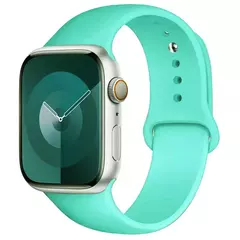 Pulseira de Silicone para Apple Watch, Pulseira Esportiva, iWatch Series 8, 7, 6 - comprar online