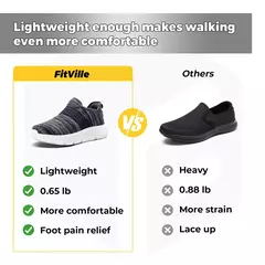 Fittrail-tênis leve respirável e confortável malha para homens, sapatos baixo