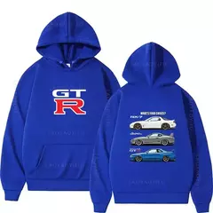 Hoodie inicial dos homens D GTR Skyline R34, Hoodie gráfico, Pullovers de moletons, Roupas Masculinas, Essencial para Outono, Novo, Y2k - loja online