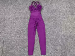 Macacão Push Up Feminino, Roupa Esportiva, Roupas de Yoga, Ginásio, Macacão Fitness, Roupa Esportiva, Rosa, 2021 - comprar online