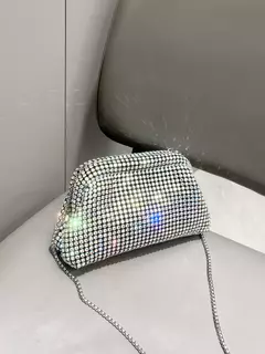 Strass Clutch Purse para mulheres, Handle Bag, Shoulder Bag, Evening Bag, Banquet Bag, Designer de luxo - Wolf Magazine