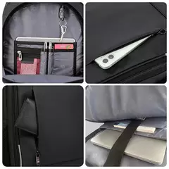 SWISS MILITARY-Mochila impermeável para laptop USB de grande capacidade 17 "para homens, mochila de negócios de moda para escola, mochila - Wolf Magazine