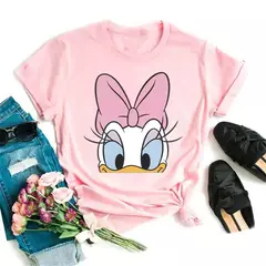 Moda mickey minnie mouse disney camiseta roupas femininas verão manga curta topos casuais camiseta kawaii - Wolf Magazine