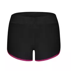 Mulheres de cintura média slim fit calças curtas elásticas altas, shorts apertados femininos para senhoras, corrida, elástico