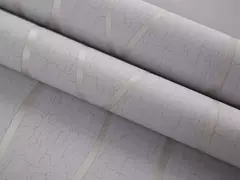 Imagem do Papel de parede 3D não tecido à prova de umidade, fundo moderno, adesivos de parede engrossados, listras curvas, europeu, 53cm