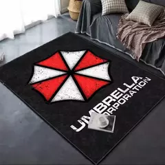 Horror Movie Umbrella Corporation Tapete para Sala Decorações de Casa Mesa Sofá Grande Área Tapetes Quarto Antiderrapante Tapete - loja online