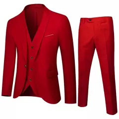 Ternos formais masculinos completos, conjuntos elegantes de blazers, roupas de casamento, calças, jaquetas, fantasias de luxo, negócios de casamento, 2 peças na internet