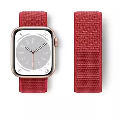 Série 9, 8, SE, 7, 6, 5, 4, 3, 49mm, Loop de Nylon para Apple Watch Band, Ultra-2, iWatch Strap, 44 milímetros, 40 milímetros, 45 milímetros, 41 milímetros - Wolf Magazine