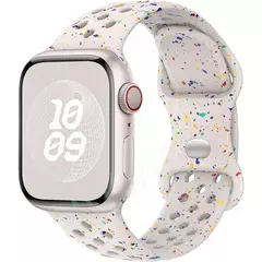 Correia Desportiva Respirável para Apple Watch, Band, Correa, iWatch Series 8, SE, 7, 6, 5, 9 Ultra, 44mm, 49mm, 45mm, 40mm, 41 milímetros, 38 milímetros, 42 milímetros - comprar online