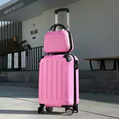 Conjunto de malas rolantes e bolsas de viagem com rodas giratórias 20 '' maleta de bagagem com carrinho de cabine grande capacidade - loja online