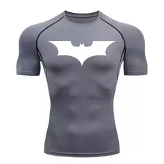 Tênis de corrida de secagem rápida masculina camiseta, camiseta curta fitness, top esportivo, calças justas de ginástica, camisa de compressão muscular, treino, MMA Coquete