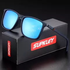 Imagem do SUPKLEY Óculos De Sol Esportivos para Homens Polarizados Confortável Desgaste Quadrado Óculos de Sol Masculino Light Weight Eyewear Acessório com Origina