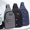 Sacos Crossbody de Nylon impermeáveis, sacos de peito masculino, sacos de transporte de viagem pequena viagem curta, bolsas de cintura casuais