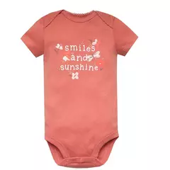 Imagem do Bodysuit dos desenhos animados para bebês meninos e meninas, macacão de manga curta 100% algodão, roupas recém-nascidas, roupas de bebê 0-24months, 3-5pcs, novo