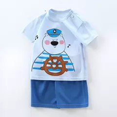 Imagem do Disney Mickey Cartoon roupas infantis de impressão, pijamas infantis, pijama para bebê e menino, conjunto de roupas infantis, marca de moda