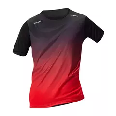 Camiseta masculina gradiente de manga curta cor, camisa de coringa lazer juvenil, camiseta de ginástica em execução, secagem rápida, europeia e A - comprar online