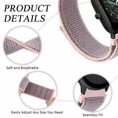 Nylon Loop Strap para Huawei Watch, Smartwatch, Sport Bracelet, Soft Band, Pulseira Acessórios, Fit 3, Correa - loja online