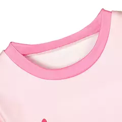 Pijamas de 2 partes com impressão de dinossauro para meninas, pijamas de manga comprida com pescoço redondo, roupas de noite princesa, conforto-friendly na internet