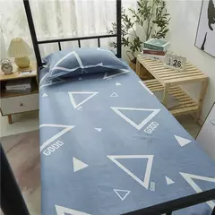 Lençóis modernos de algodão poliéster, Roupa de cama, Colcha para cama de solteiro, Tecido caseiro, 120x210cm, 1pc na internet