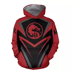 Homens e mulheres Mortal Kombat Game Hoodies, Streetwear 3D Print, Moletons extragrandes, Pullovers infantis, Roupas de treino, Moda - comprar online