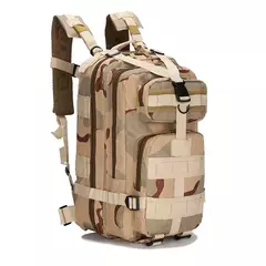 Classic Tactical Camouflage Nylon Backpack, Travel Sports Bag, Escalada ao ar livre, caça, pesca, caminhadas, 3P Pack - Wolf Magazine