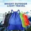 Mochila impermeável de grande capacidade para esportes ao ar livre, portátil, dobrável, estudante, camping, movimento, bolsa de viagem, homens, mulheres