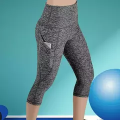 Leggings esportivas de cintura alta com bolso para mulheres, calças push up para senhoras, ginástica fitness, calças femininas de ioga, moda, 2024 - loja online