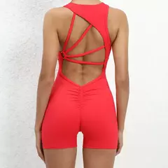 Conjunto esportivo push up feminino, macacão esportivo, macacão de ginástica fitness, roupas de ioga, roupas de treino, sexy, novo, 2021, 2024 - comprar online