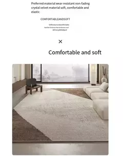 americano, sistema de escalera, alfombra de cristal, sala de estar, dormitorio, mesita de noche, estilo medieval premium, antideslizante, estilo europeo