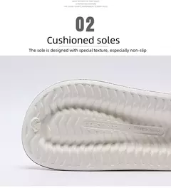 Outlandish-eva flip flops para mulheres, solas grossas super macias, sapatos ao ar livre, antiderrapante, de alta qualidade, design moderno, para o verão - loja online