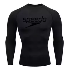 Camiseta apertada de manga curta para homens, Rash Guard, Tee Mergulho, Swimwear - loja online